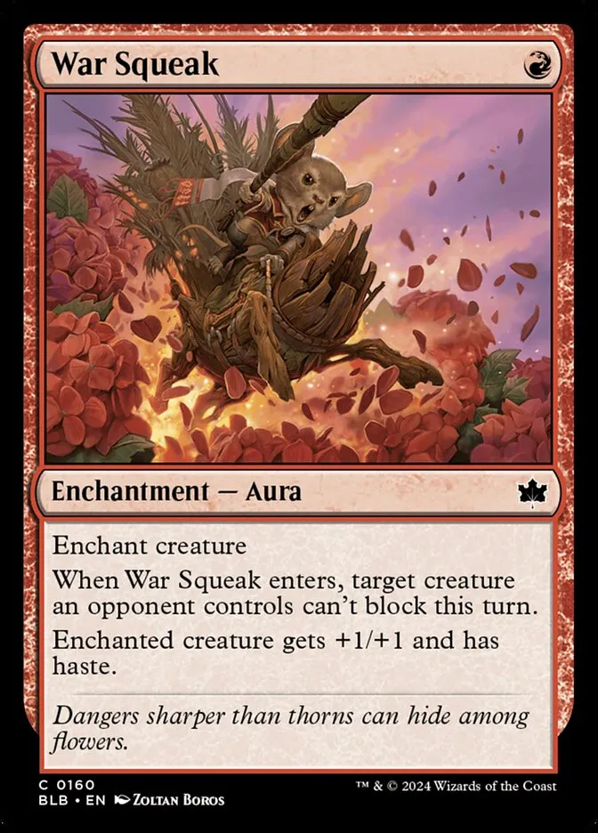 War Squeak Front Face