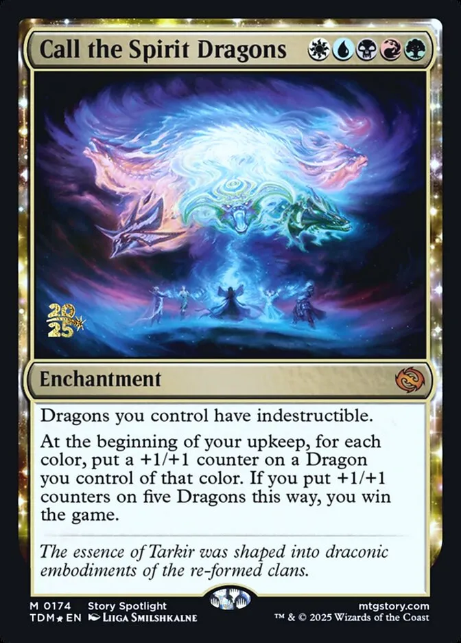 Call the Spirit Dragons Front Face