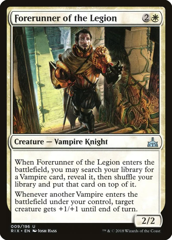 Forerunner of the Legion Front Face