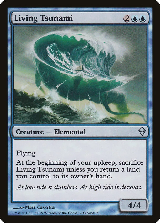Living Tsunami Front Face