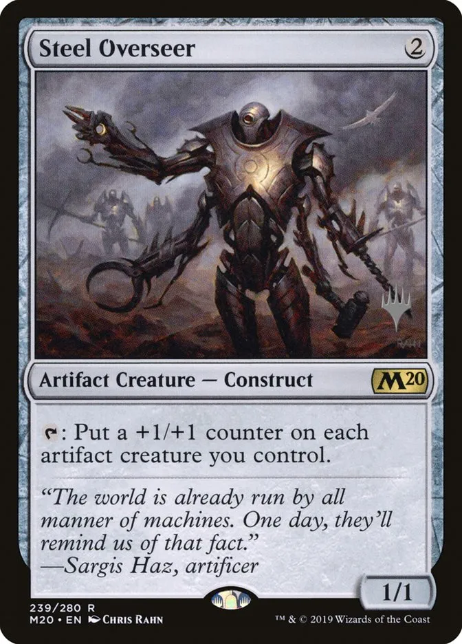 Steel Overseer Front Face