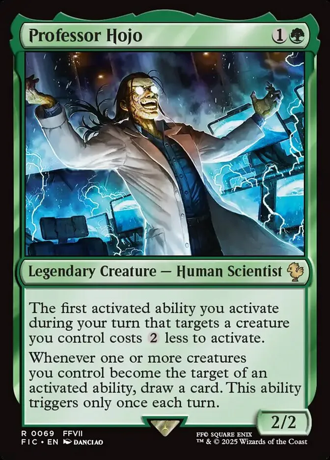 Professor Hojo Front Face