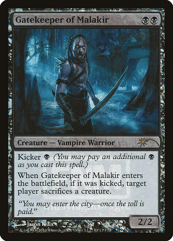 Gatekeeper of Malakir Front Face