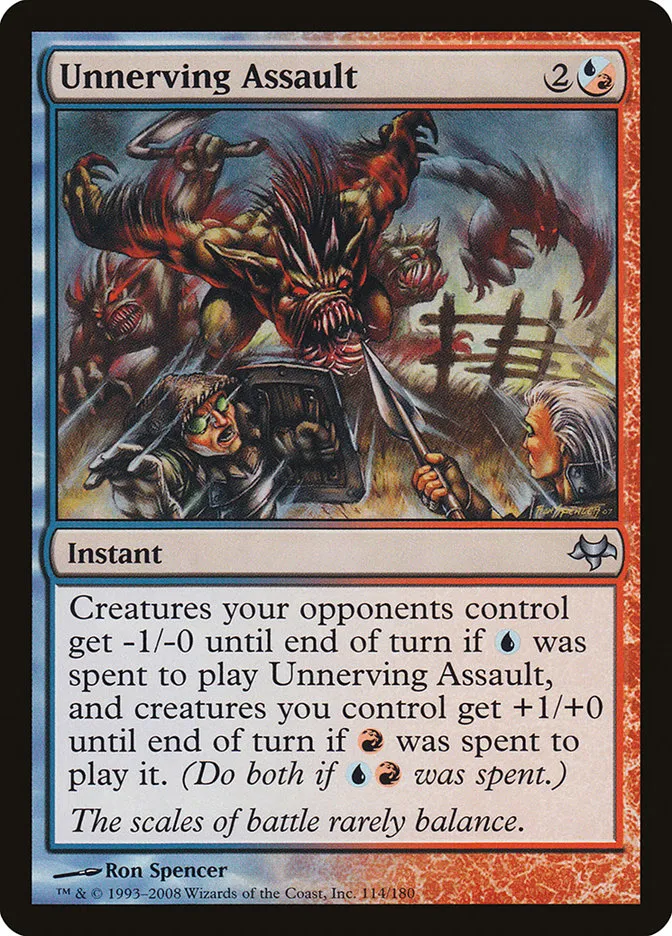 Unnerving Assault Front Face