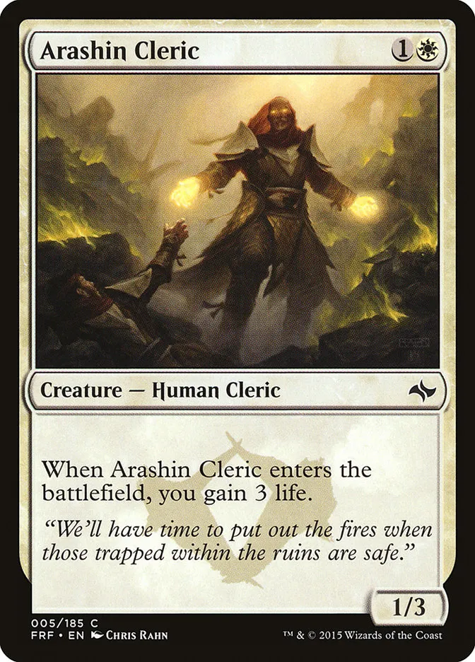 Arashin Cleric Front Face