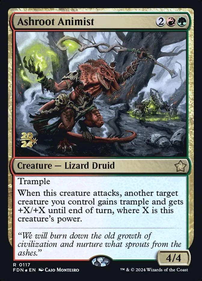 Ashroot Animist Front Face