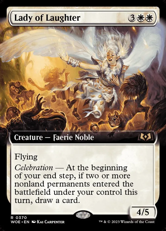 Lady of Laughter Front Face