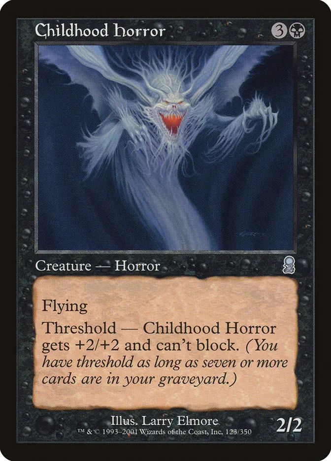 Childhood Horror Front Face