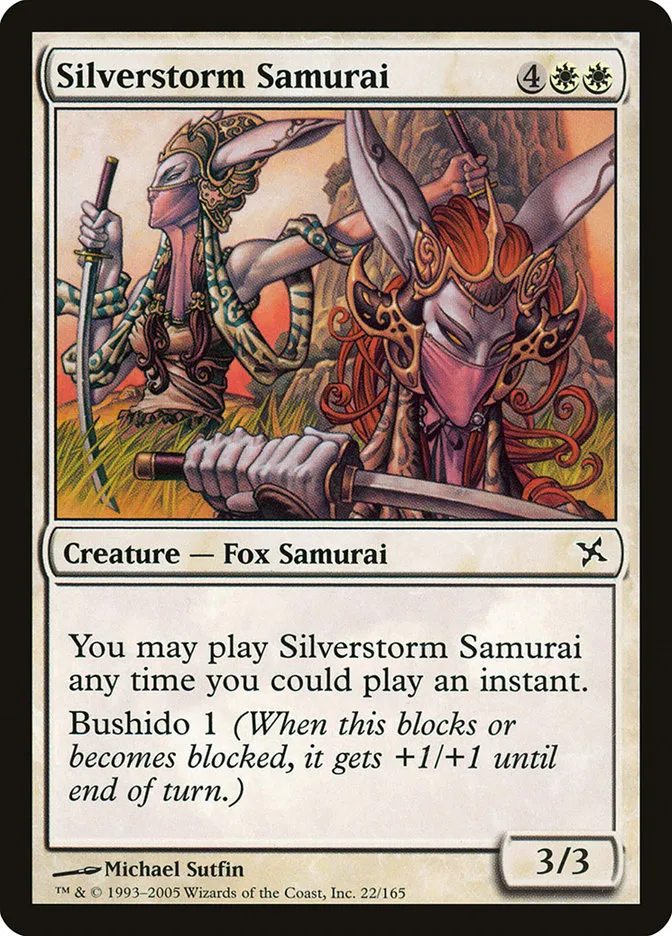 Silverstorm Samurai Front Face