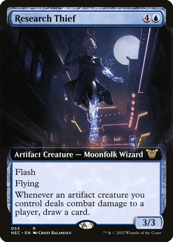 Research Thief Front Face