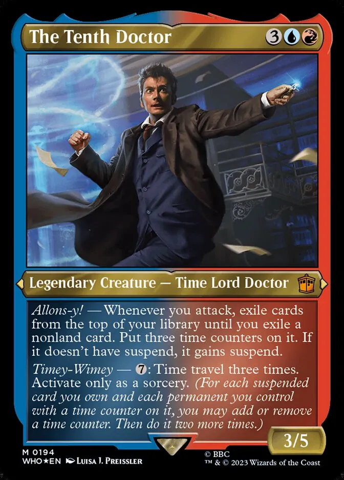 The Tenth Doctor Front Face
