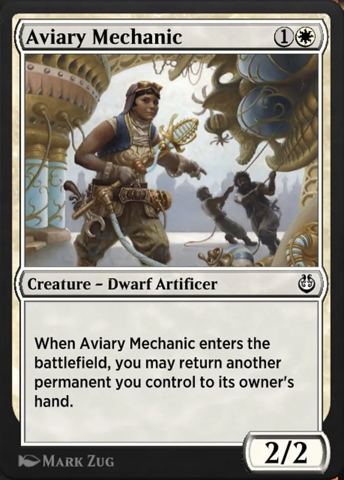 Aviary Mechanic Front Face