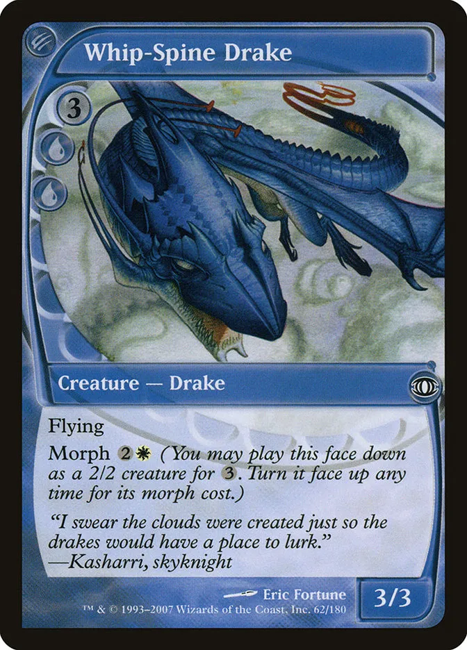 Whip-Spine Drake Front Face