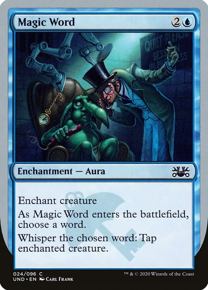 Magic Word Front Face