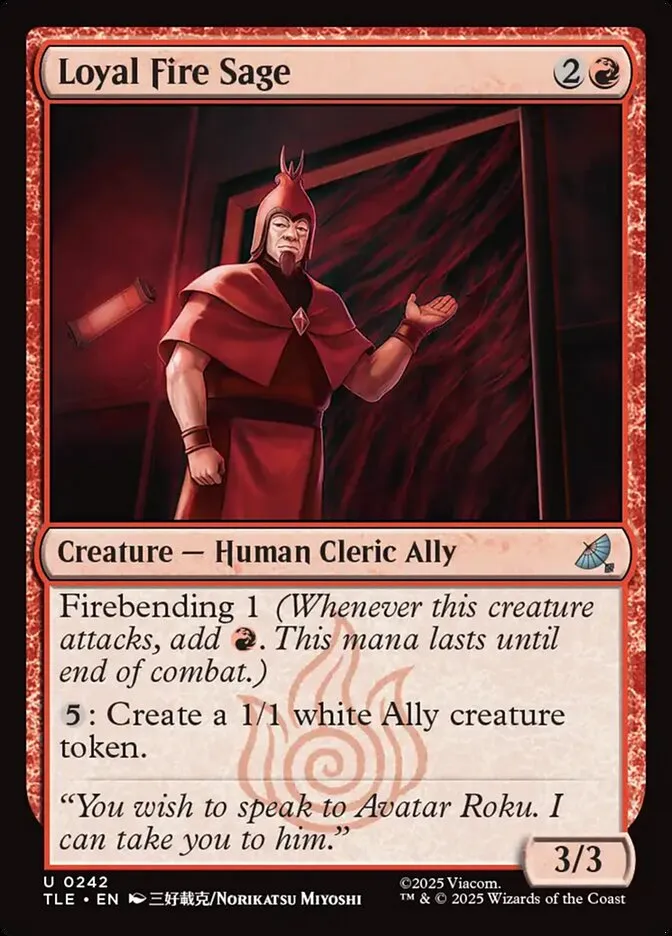 Loyal Fire Sage Front Face
