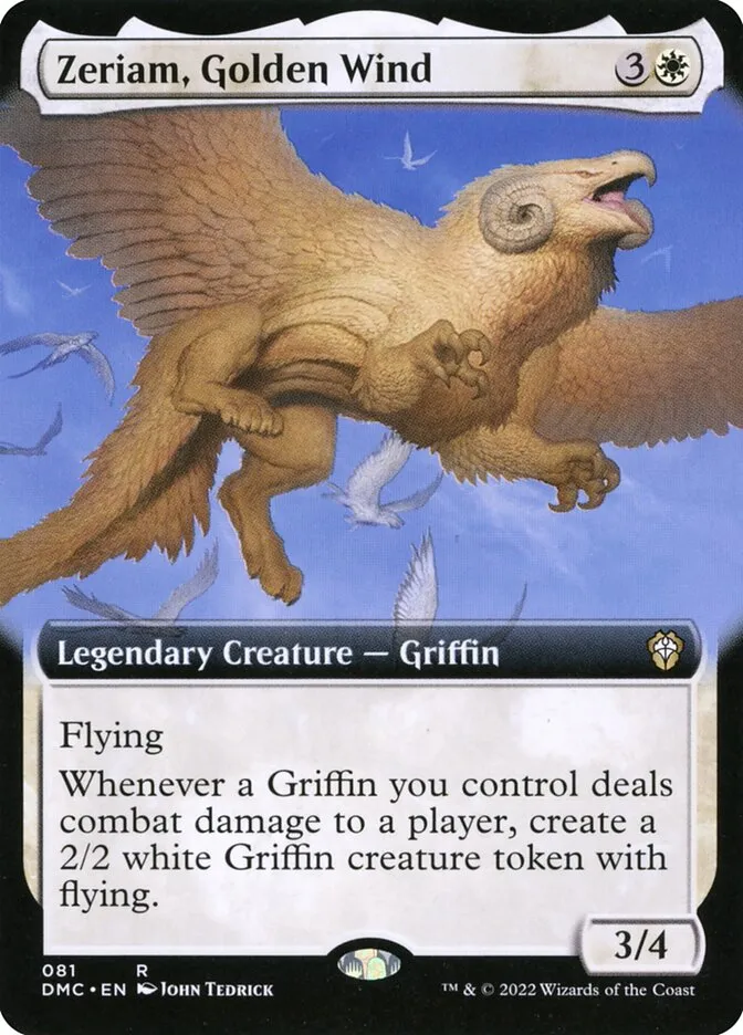 Zeriam, Golden Wind Front Face