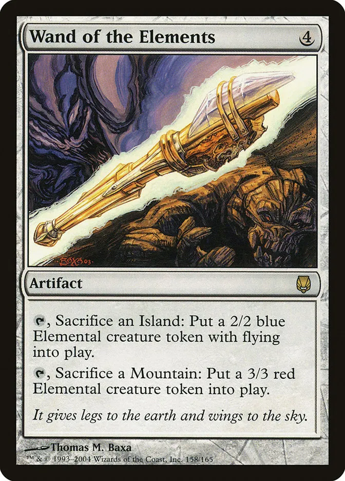 Wand of the Elements Front Face