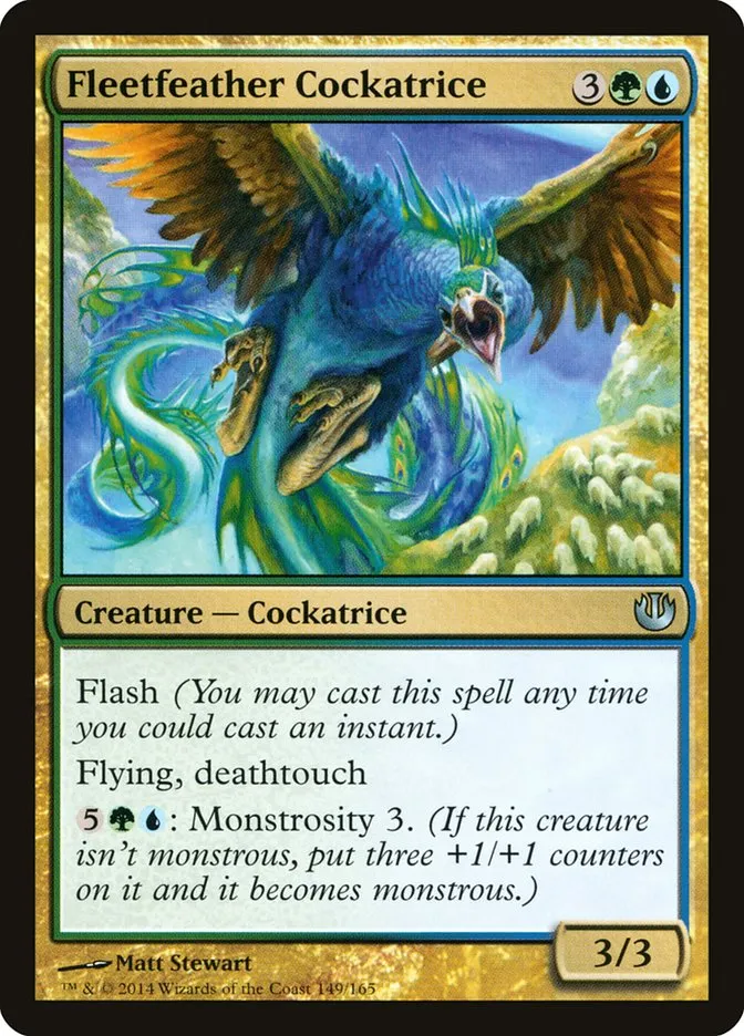 Fleetfeather Cockatrice Front Face