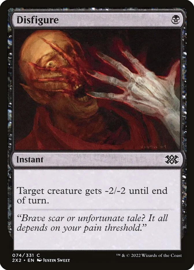 Disfigure Front Face