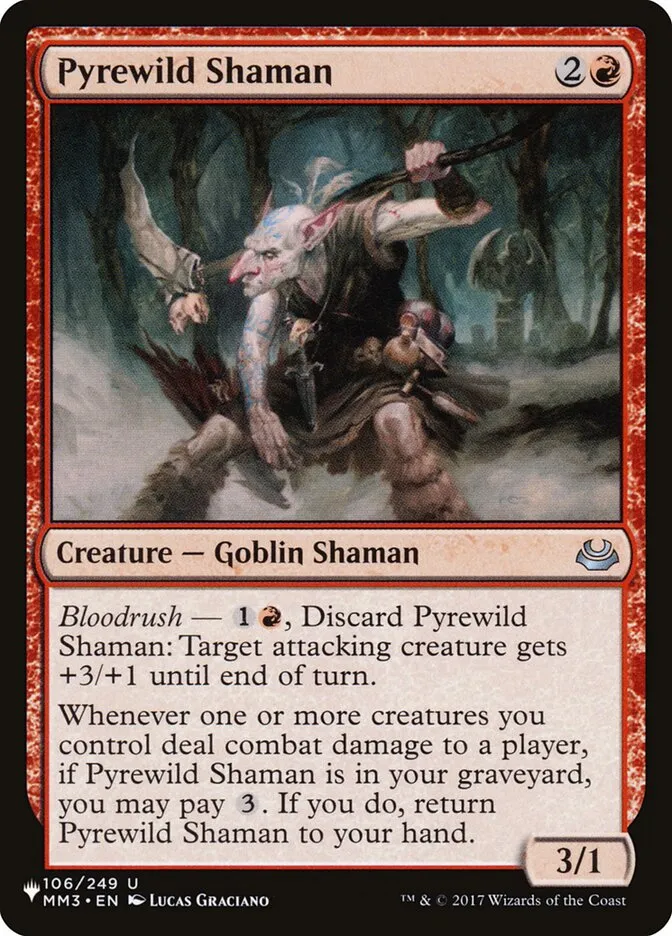 Pyrewild Shaman Front Face
