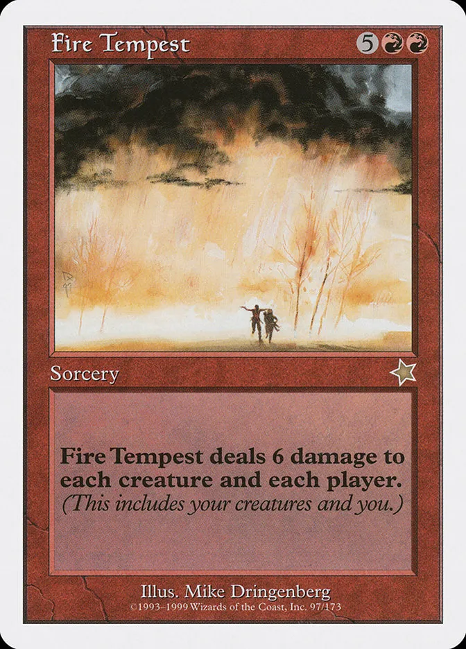 Fire Tempest Front Face