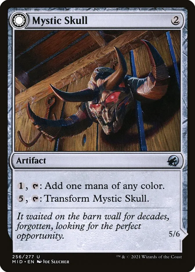Mystic Skull // Mystic Monstrosity Front Face
