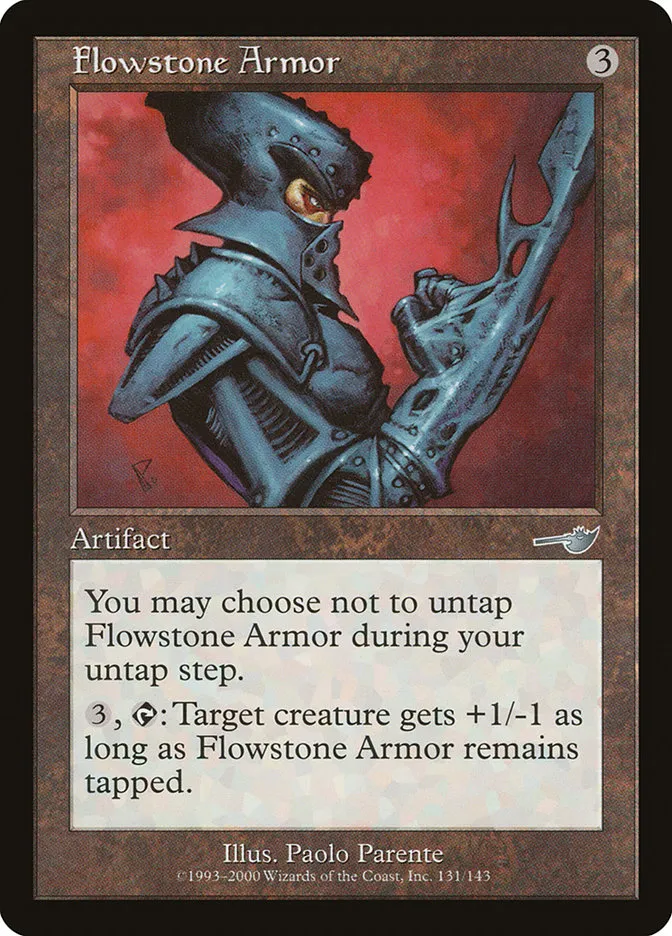 Flowstone Armor Front Face