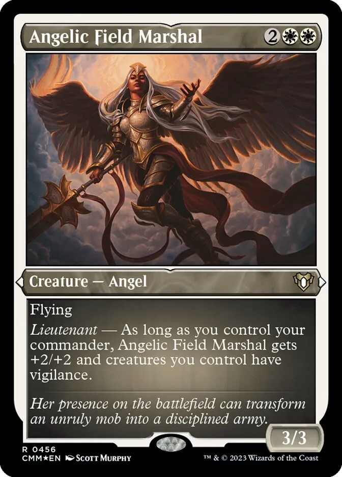 Angelic Field Marshal Front Face