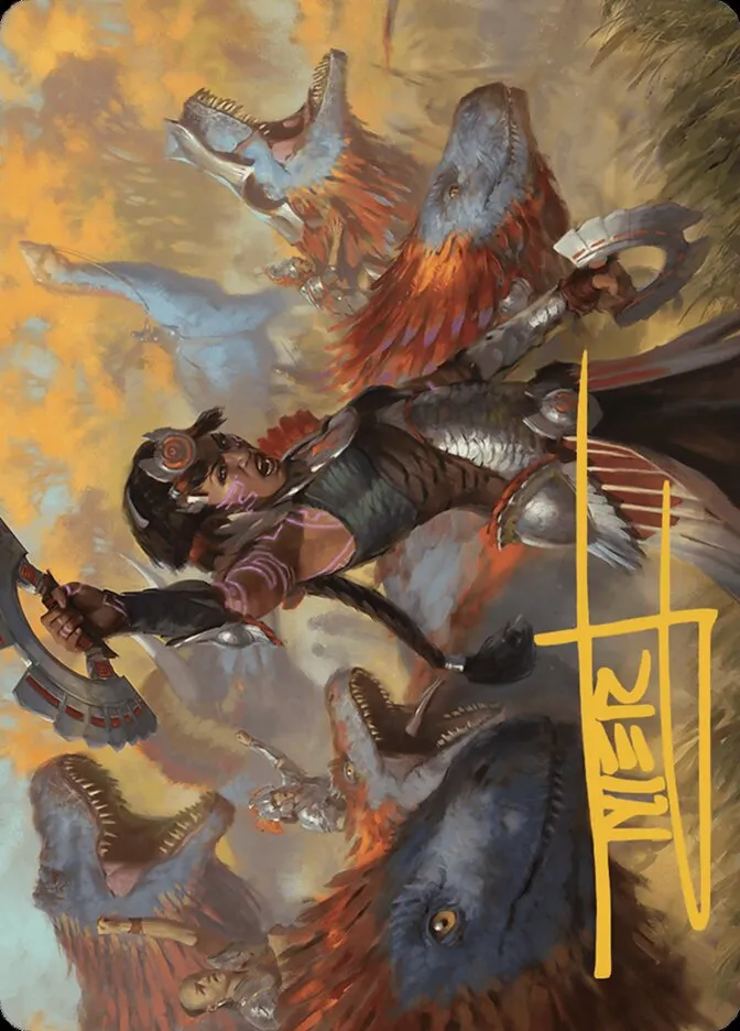 Huatli, Poet of Unity // Huatli, Poet of Unity Front Face