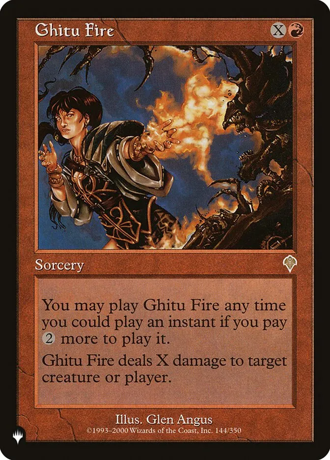 Ghitu Fire Front Face