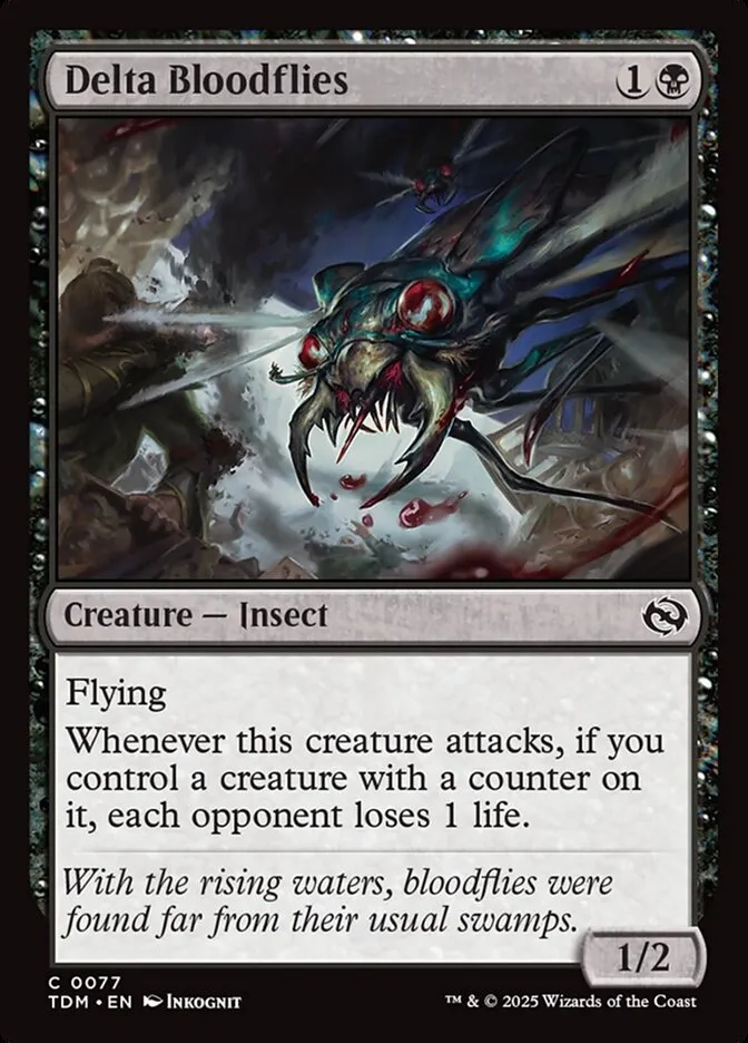 Delta Bloodflies Front Face