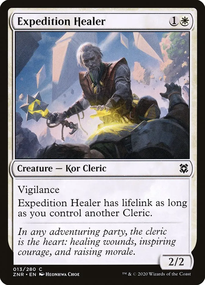 Expedition Healer Front Face
