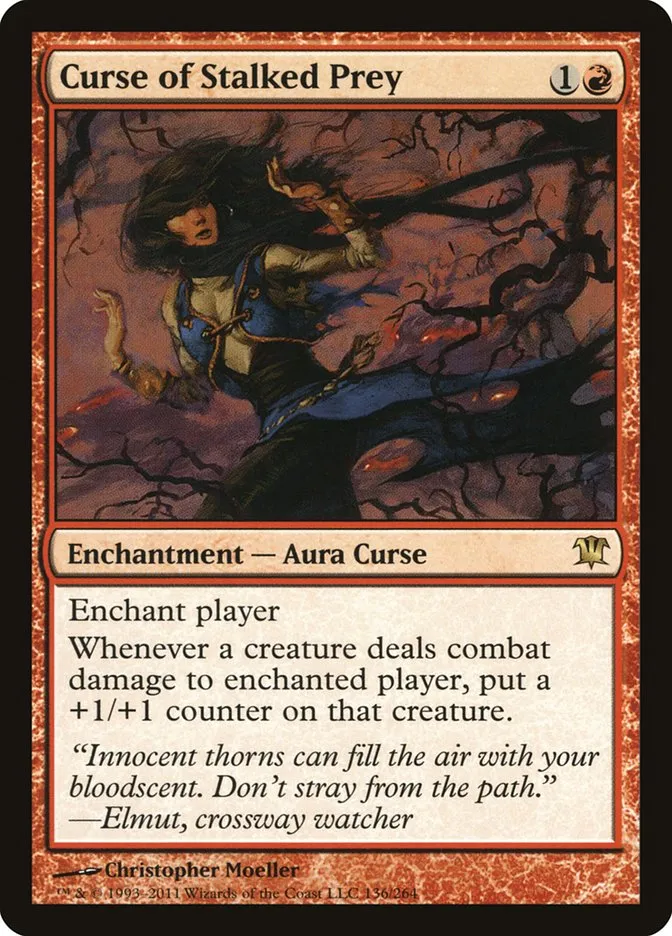 Curse of Stalked Prey Front Face