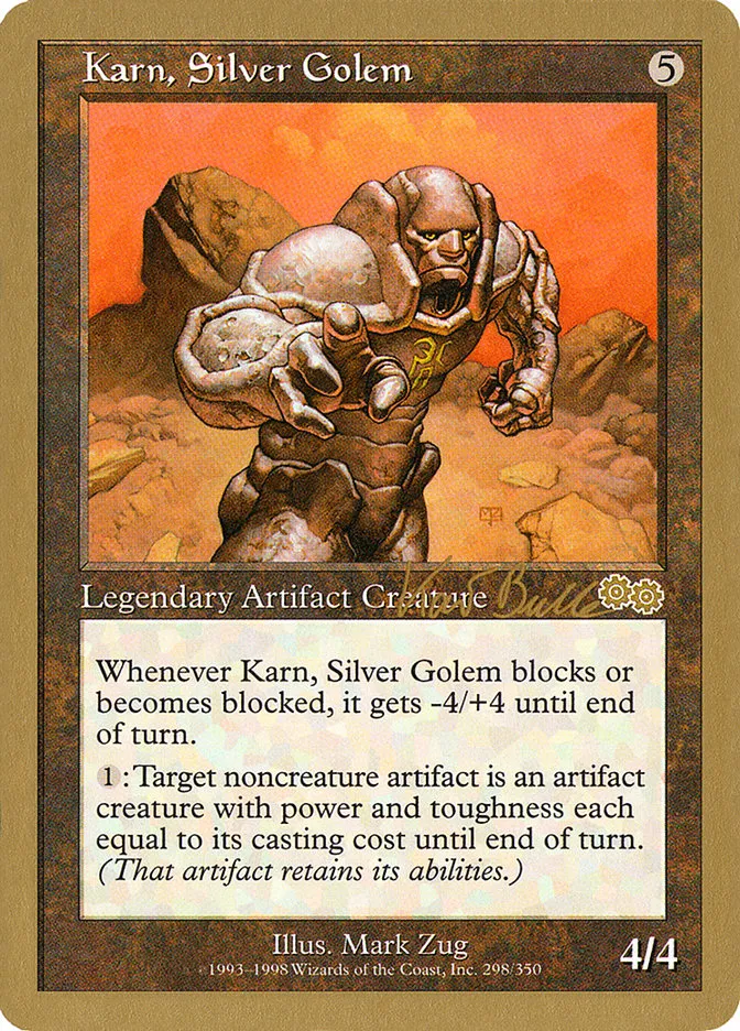 Karn, Silver Golem Front Face