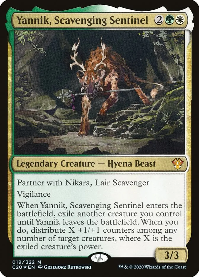Yannik, Scavenging Sentinel Front Face