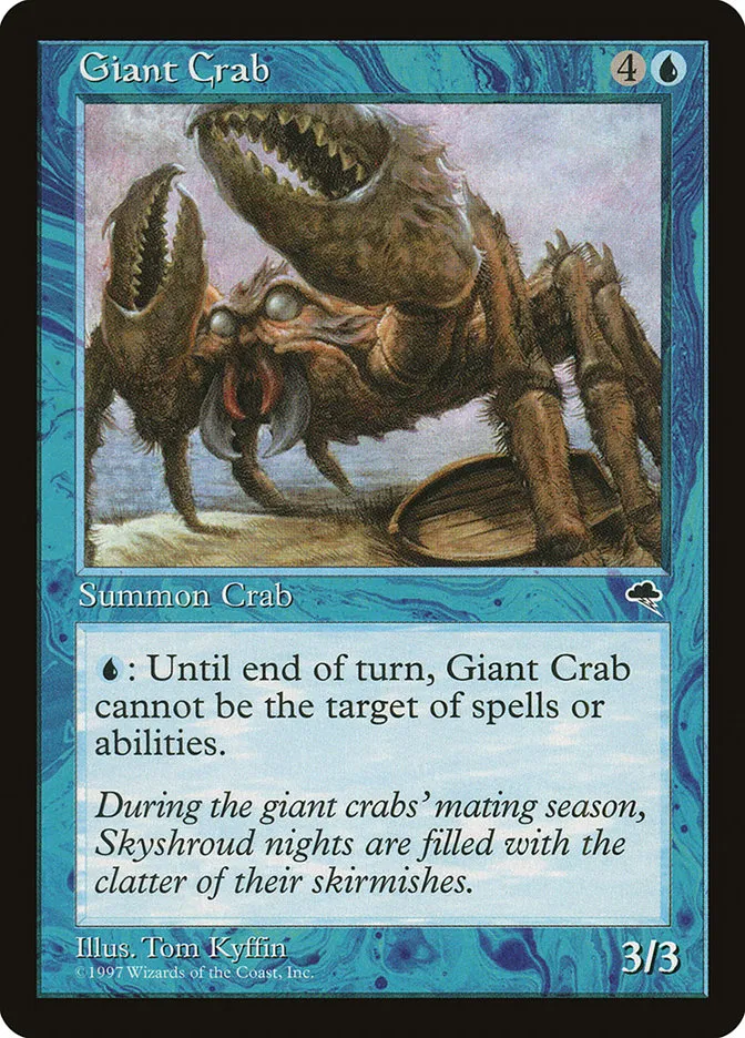 Giant Crab Front Face