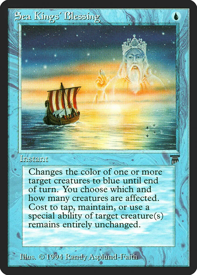 Sea Kings' Blessing Front Face