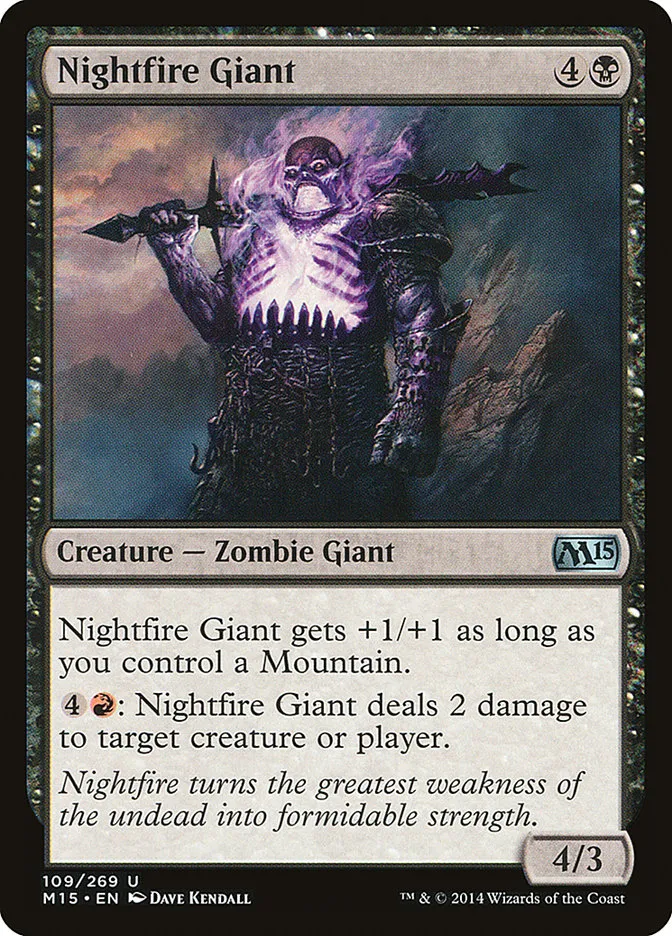 Nightfire Giant Front Face