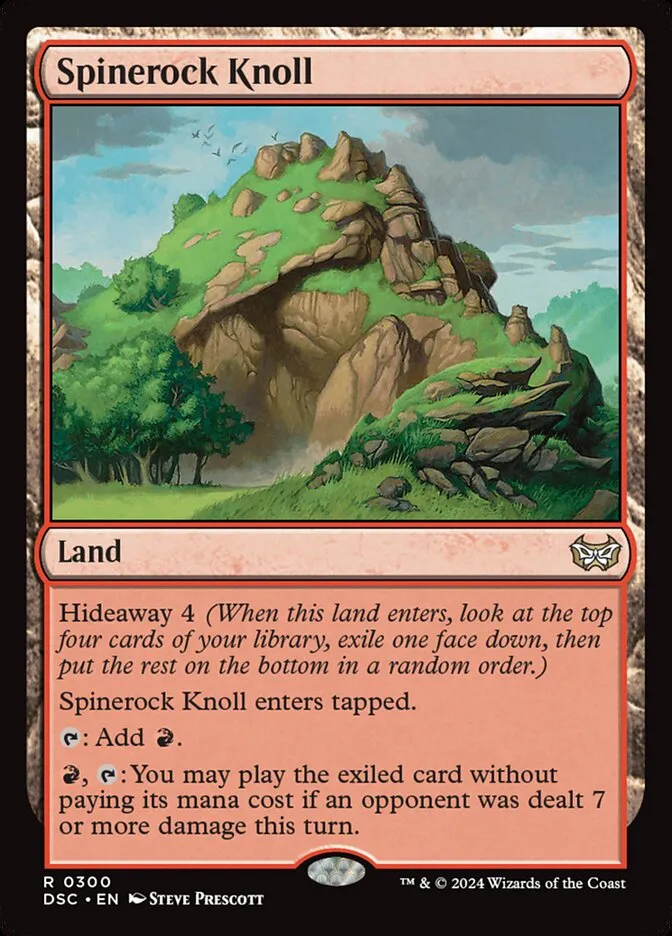Spinerock Knoll Front Face