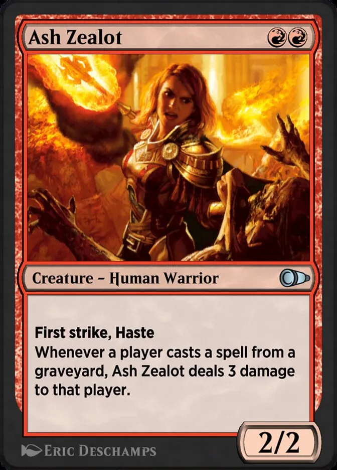 Ash Zealot Front Face