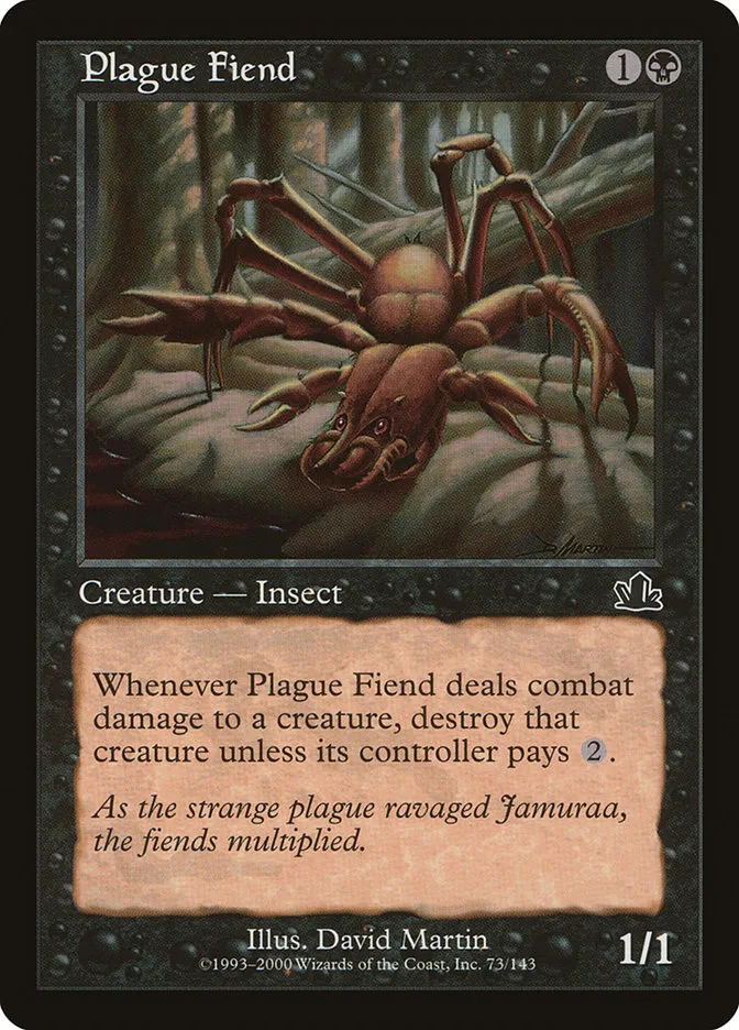 Plague Fiend Front Face