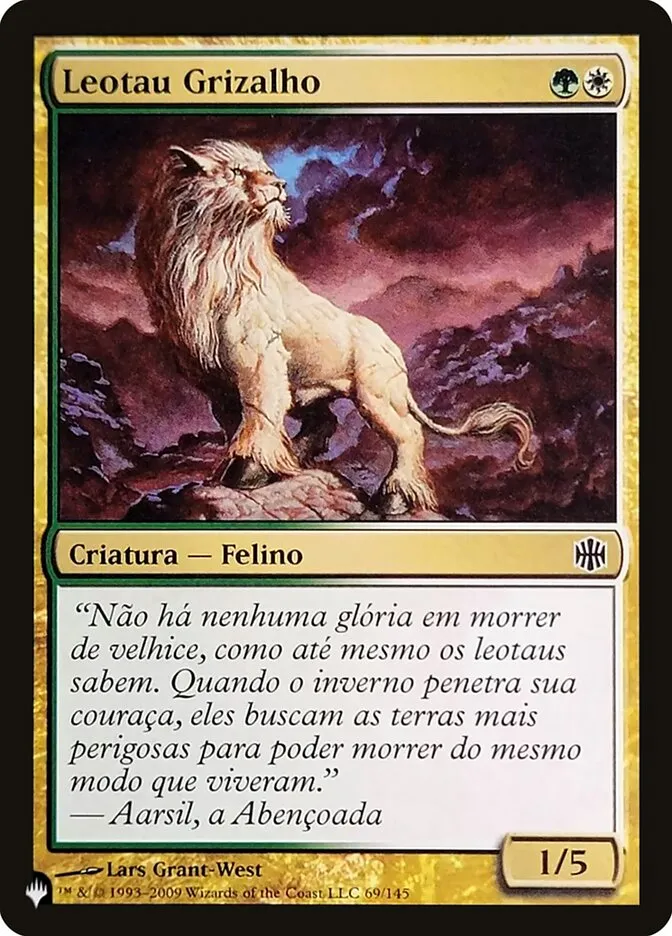 Grizzled Leotau Front Face