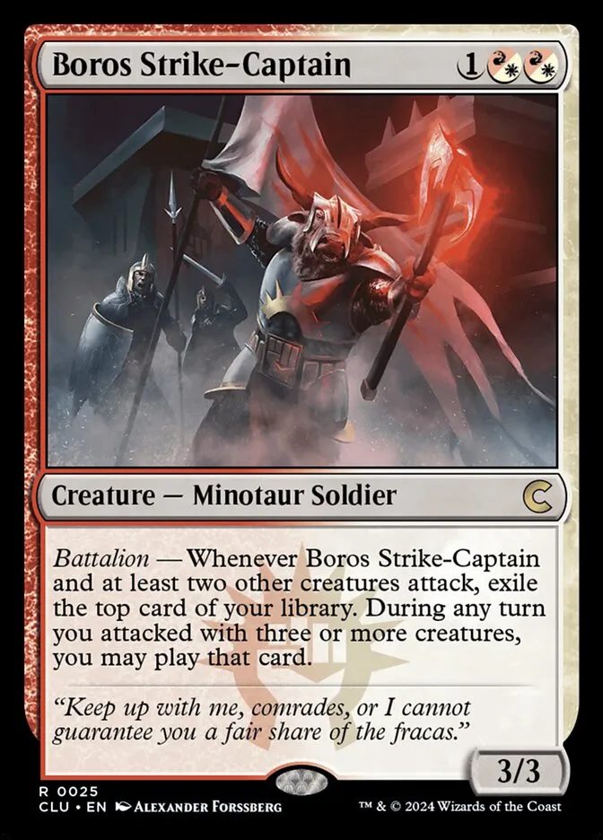 Boros Strike-Captain Front Face