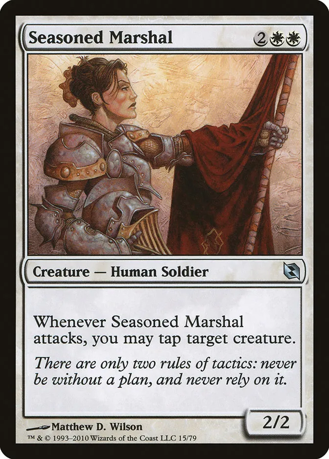 Seasoned Marshal Front Face
