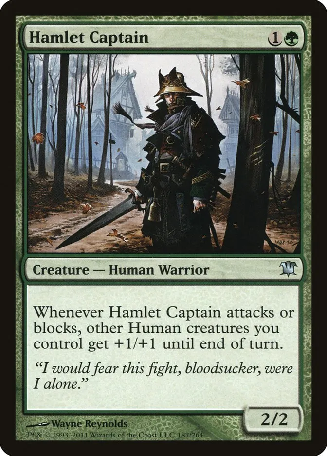Hamlet Captain Front Face