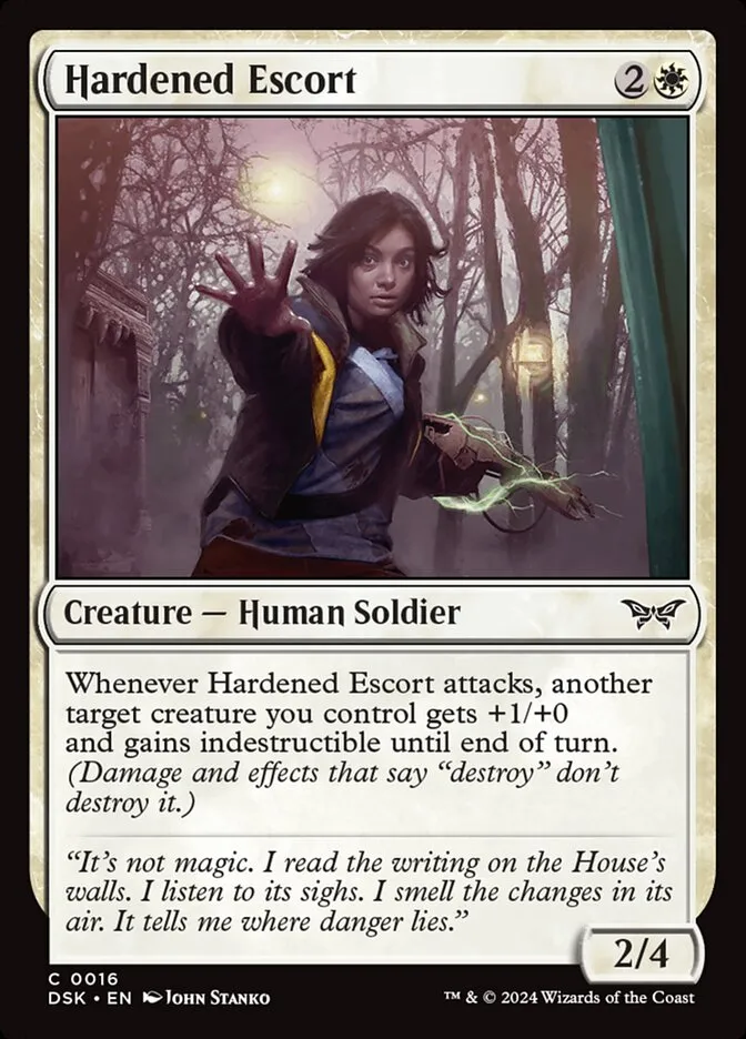 Hardened Escort Front Face