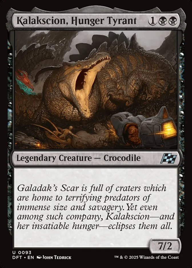 Kalakscion, Hunger Tyrant Front Face