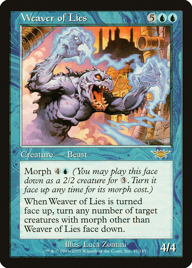 Weaver of Lies Front Face
