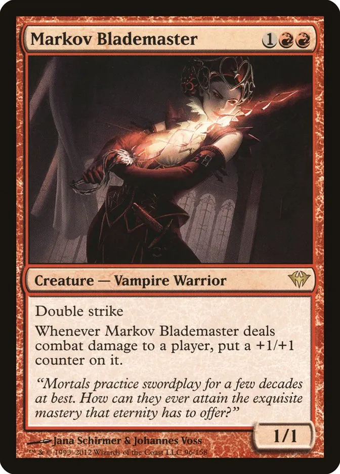 Markov Blademaster Front Face