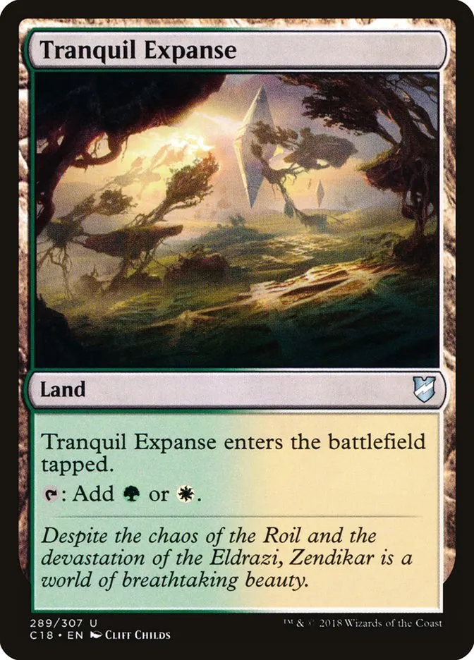 Tranquil Expanse Front Face